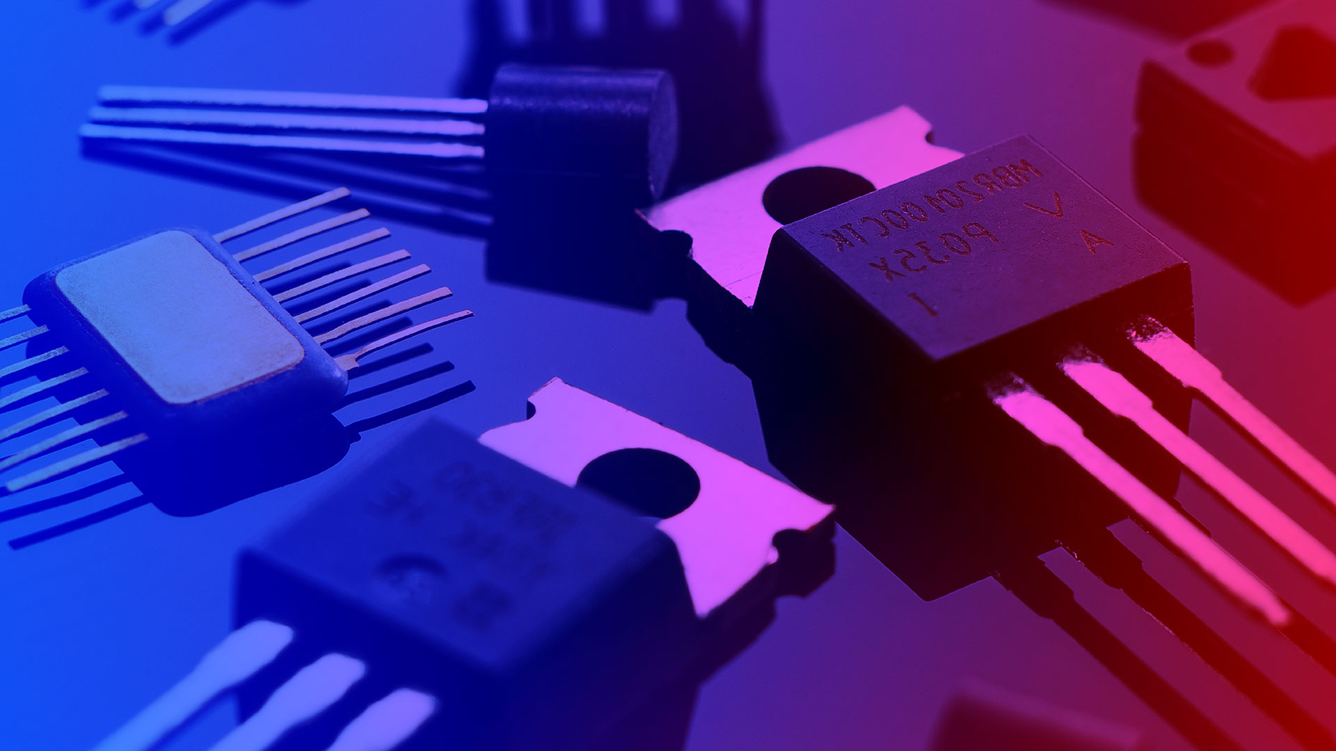 We buy electronic components